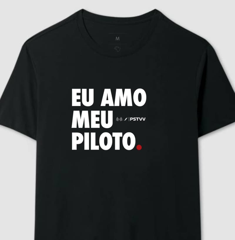 Camiseta Eu amo meu Piloto