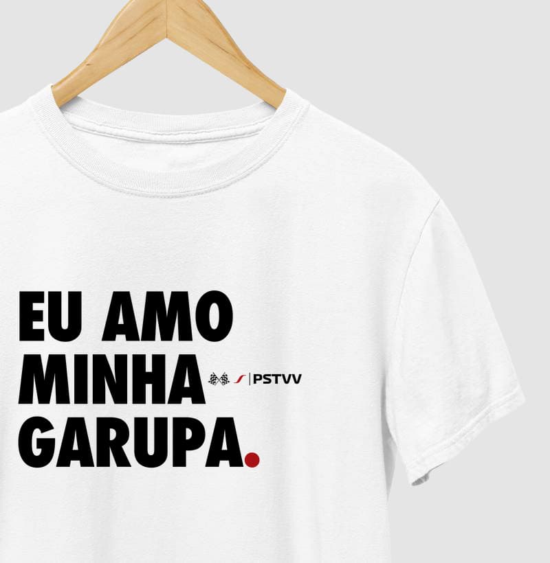 Camiseta Eu amo minha garupa