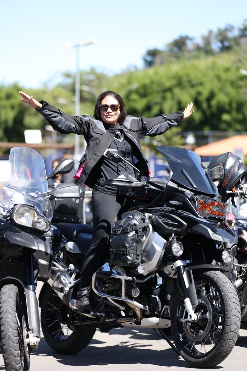 Motociclistas reunidos no Motosul Festival