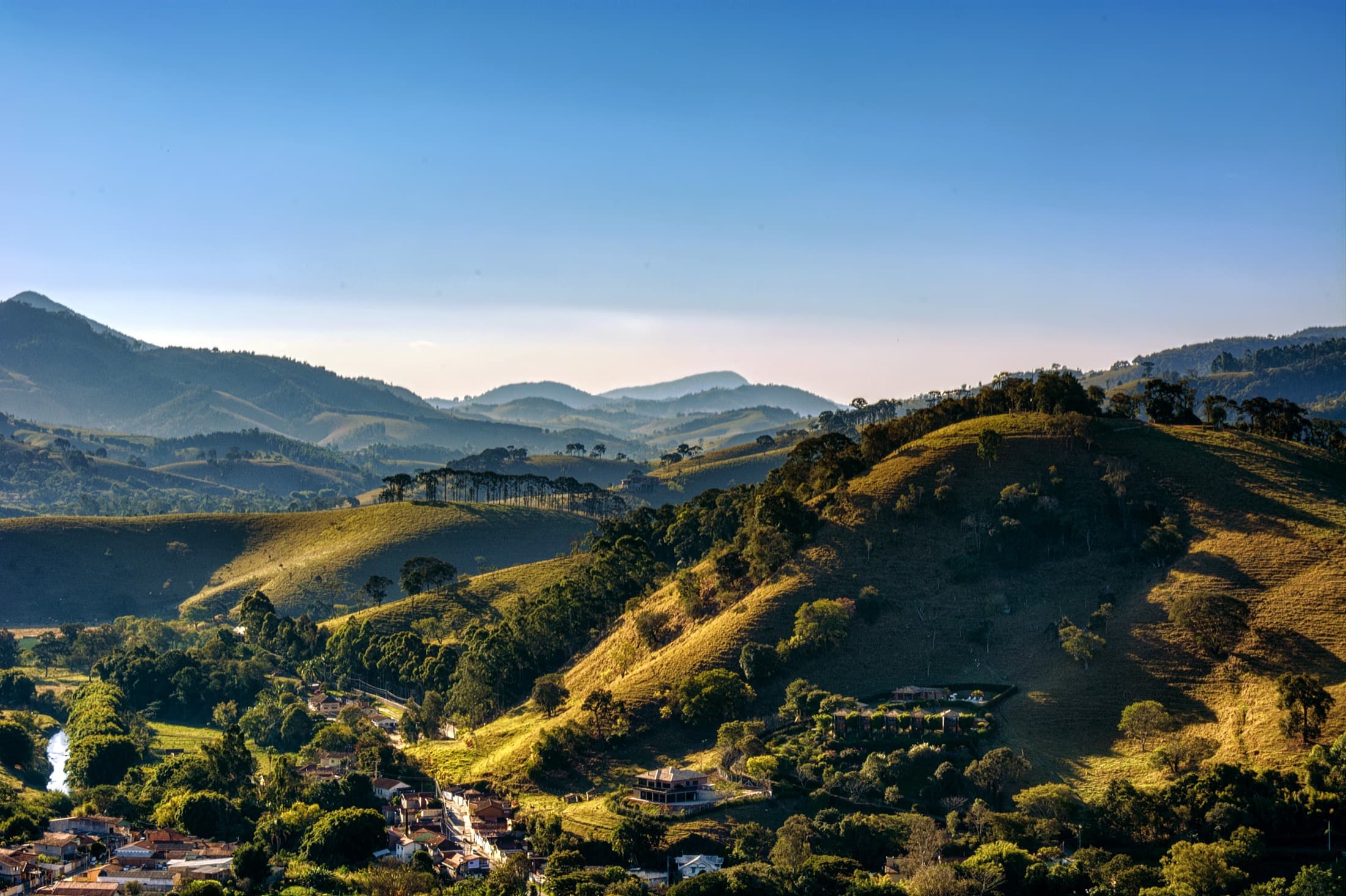 Montanhas da Serra da Mantiqueira
