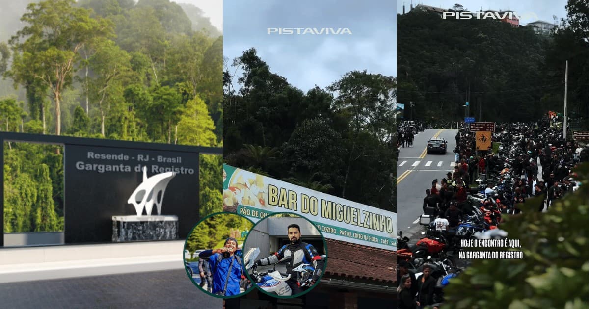 Garganta do Registro vira o novo destino dos motociclistas!