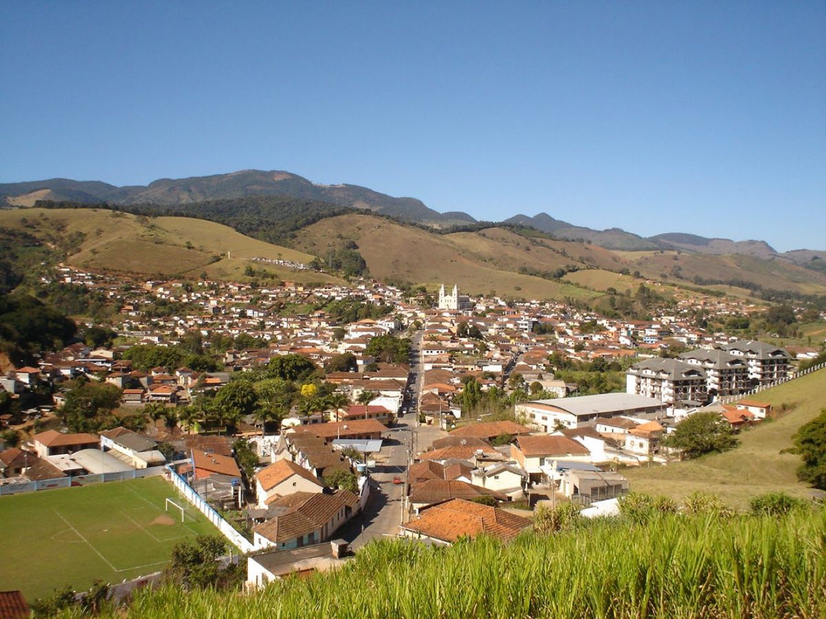 Casario histórico de Cristina, na Serra da Mantiqueira